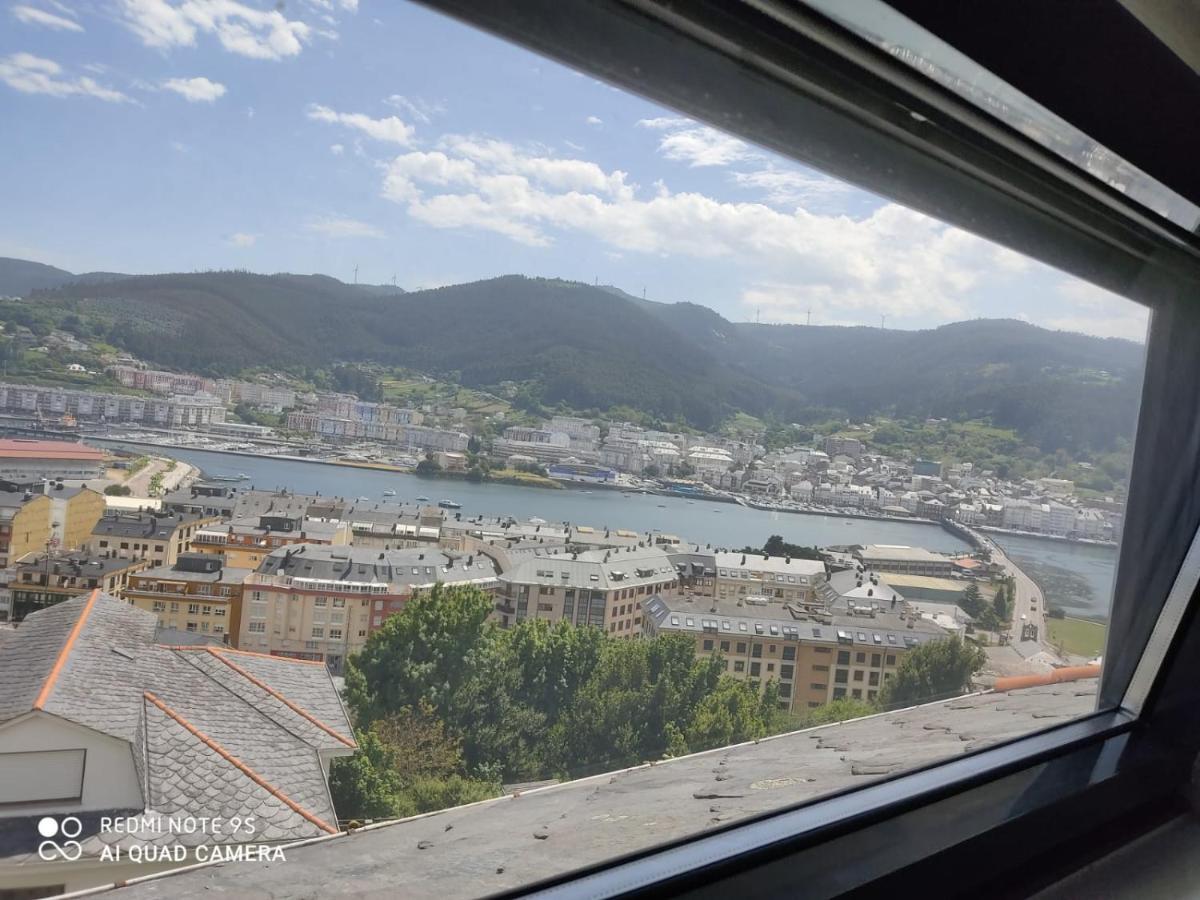 Atico Con Maravillosas Vistas ビベイロ エクステリア 写真